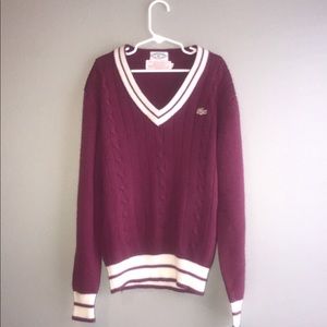 Girls Lacoste sweater
